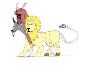 paper Standee Chimera