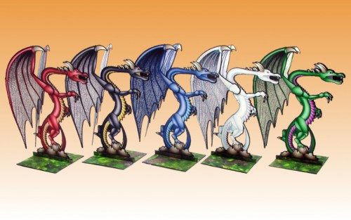 Dragon Paper Miniature