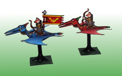 Fox Pteranodon riders