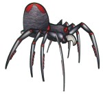 Paper Miniature Huge Redback Spider
