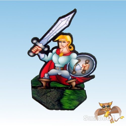 Basing paper miniatures 11