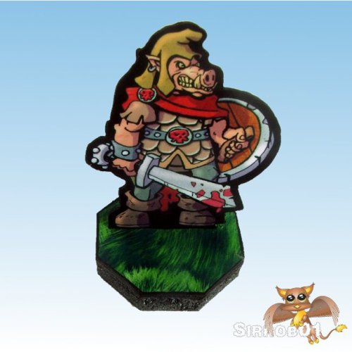 Basing paper miniatures 14