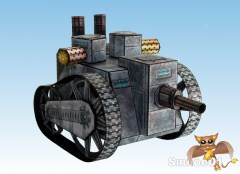 Mayhem in Paper Steam Ram Variant F(1)