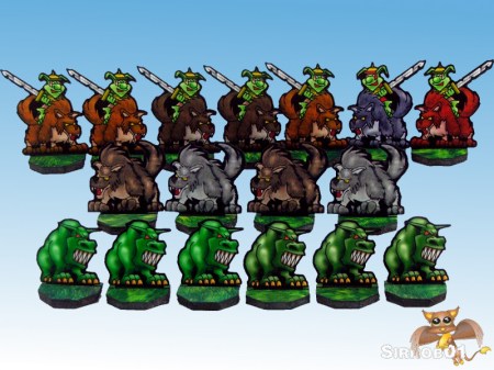 Dungeon Plungin Orcish Raider Monster Three