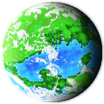 Blobe Blue Green Four