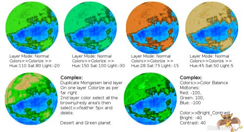 Gimp Planet Tutorial Eight