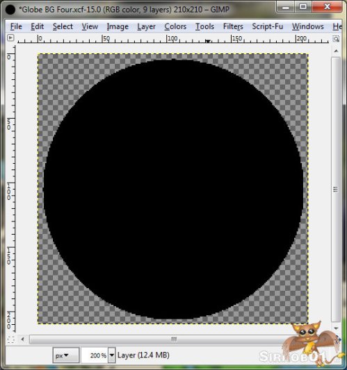 Gimp Planet Tutorial eleven