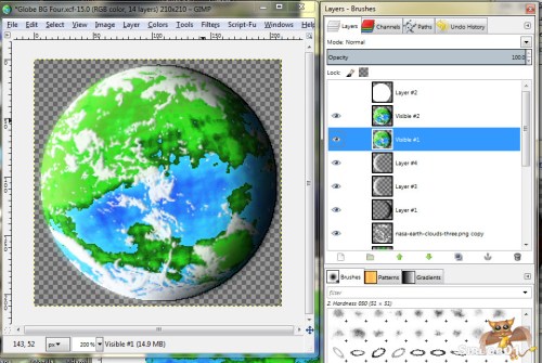 Gimp Planet Tutorial Fifteen