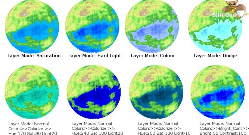 Gimp Planet Tutorial Six