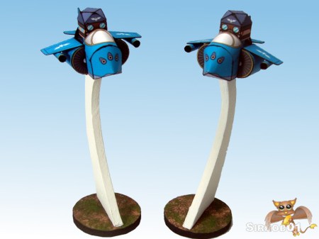 Flipit Blue Falcons Peregrine Fighter Jet Vehicle One