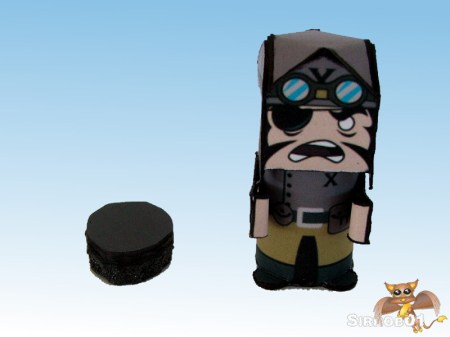 Flipit Black X Commander Erwin Muttonschnitzel Tank Riser