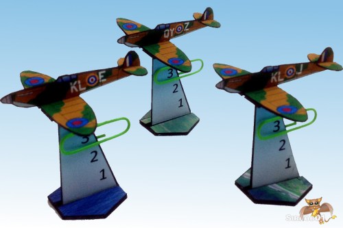 Supermarine Spitfire 2_5d paper aircraft